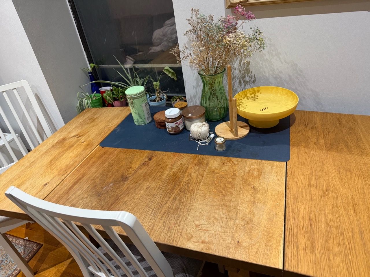 Solid Wood Extendable Dining Table - photo 5