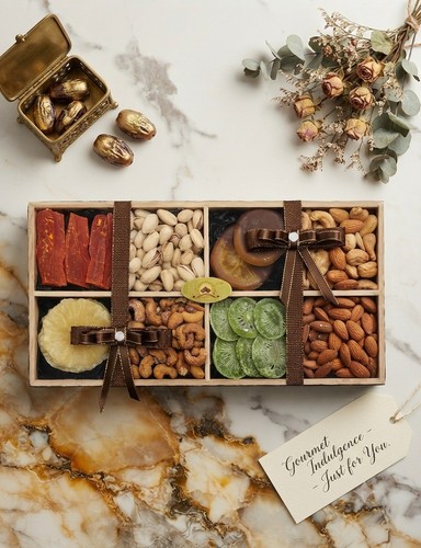 Luxurious Dry Fruit Tray
