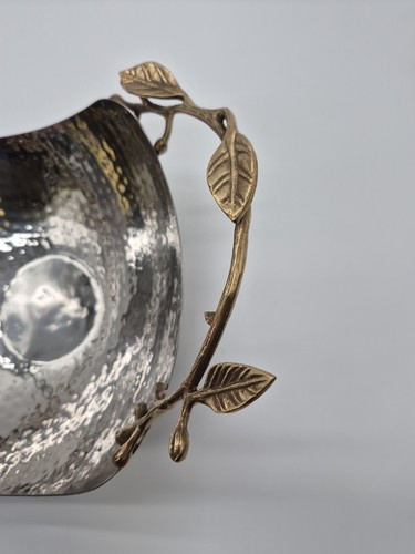 Golden Leaf Silver Bowl - photo 4