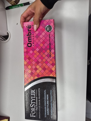flat iron hair straightener titanium