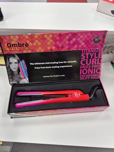 flat iron hair straightener titanium - photo 2