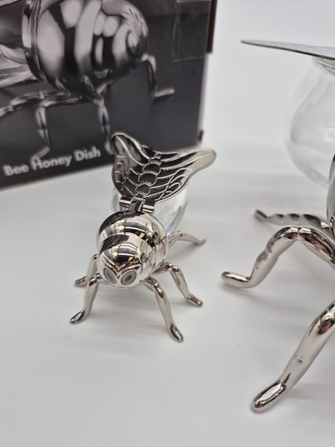 Godinger Silver Salt & Pepper Shaker With Honey Holder - photo 4