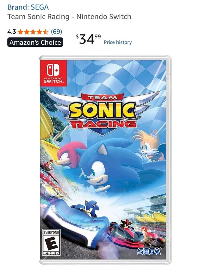 SEGA Team Sonic Racing - Nintendo Switch - photo 3