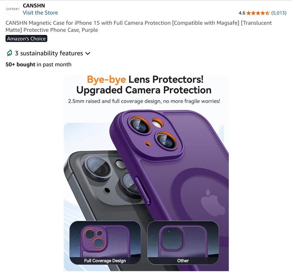 iPhone 15 magnetic snap case - photo 5