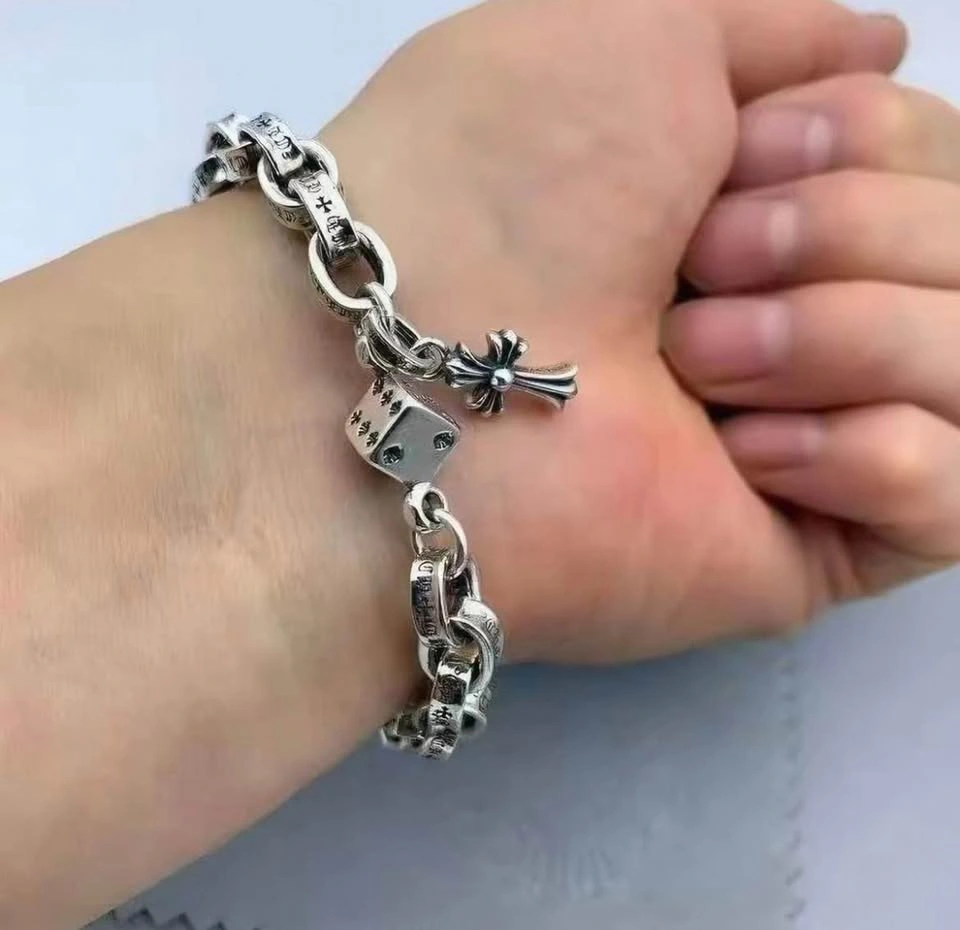 Chrome Hearts Cross Dice Bracelet - photo 3