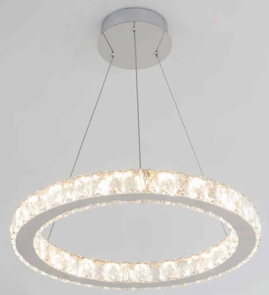 Brand new artika crystal ring chandelier - photo 3