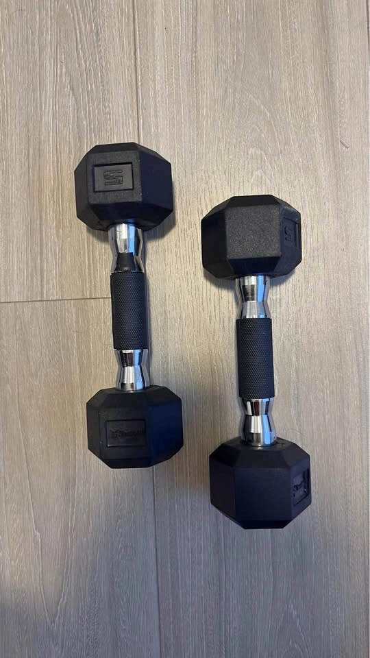 Set of 2 5lb Dumbells