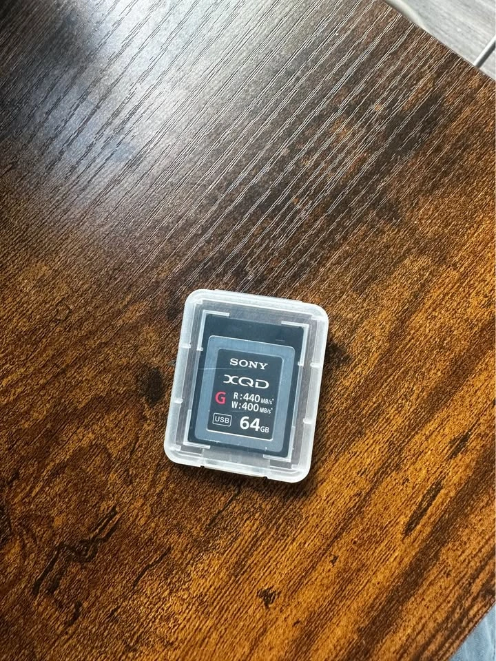 Sony XQD 64GB Memory Card - photo 4