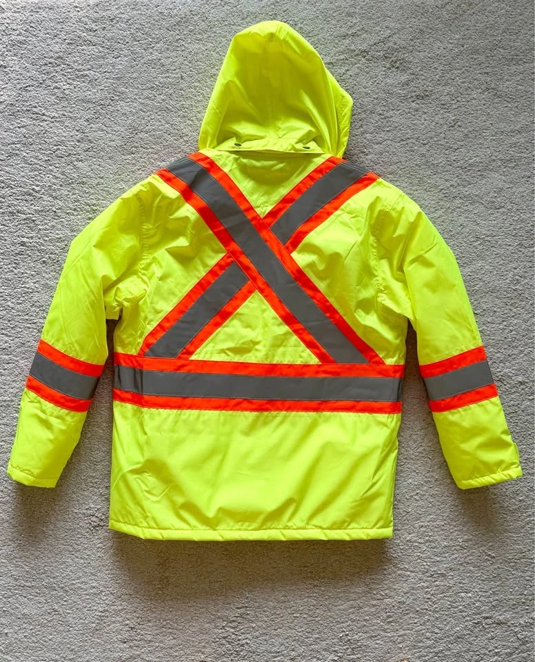 Open Road Hi-Vis 150D Safety Rain Jacket - Brand New - photo 2