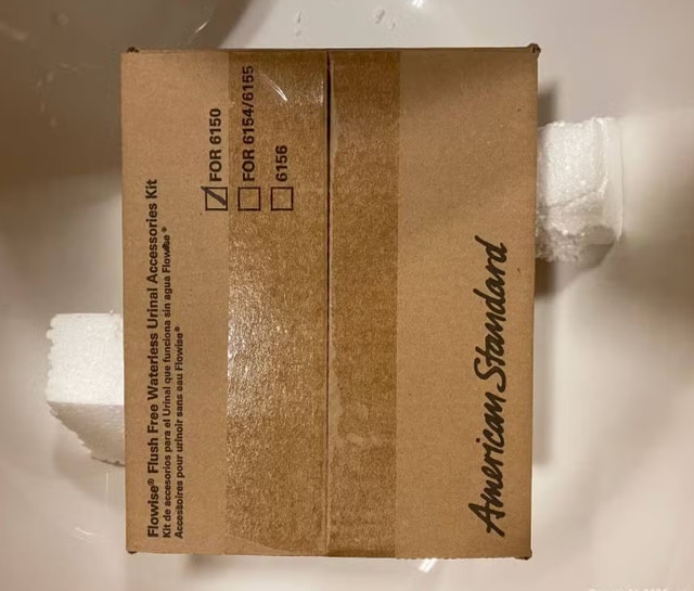 American Standard FloWise Waterless urinal (NEW open box) - photo 3