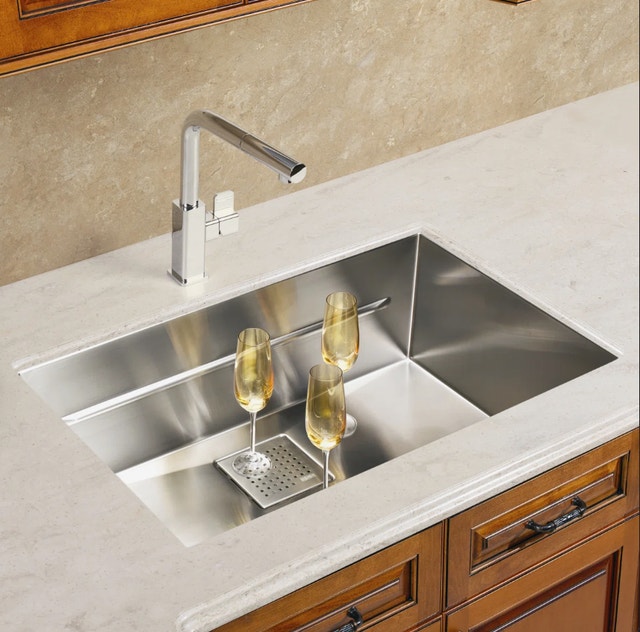 Franke Peak Luxury Undermount Stainless Steel Kitchen Sink (New) - photo 2