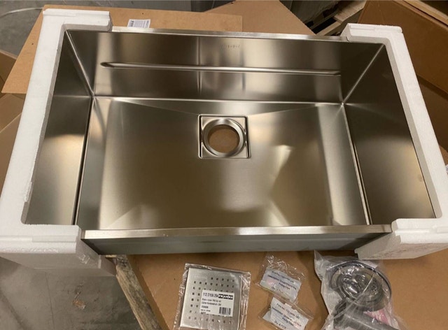 Franke Peak Luxury Undermount Stainless Steel Kitchen Sink (New) - photo 3