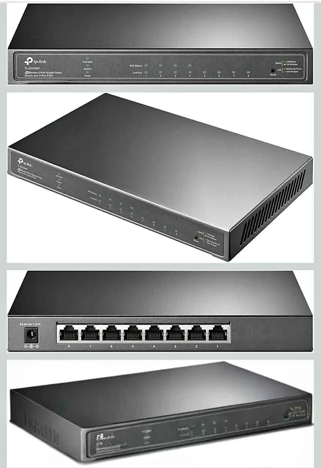 TP-Link 8 Port Gigabit Smart Managed PoE Switch (SG2008P) thumbnail