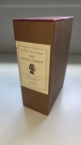 The Divine Comedy 3 Vol Box Set by Dante Alighieri (1966, HC, Il