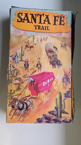 Vintage MPC Santa Fe Trail Box Set MARX Plastic Figure Lot