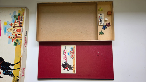 Vintage 1966 Walt Disney Productions ZORRO Board Game - photo 3