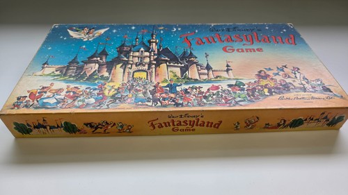 Vintage 1956 Parker Brothers PB Walt Disney's Fantasyland Board - photo 4
