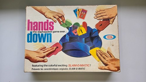 Rare/Vintage 1964 Ideal Hands Down Game 💯% Complete