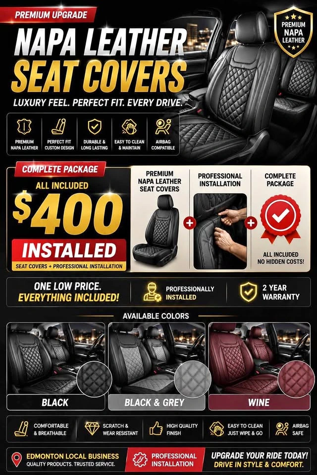 Seat Covers - Napa Leather