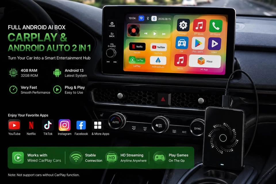 AI Box CarPlay & Android Auto 2in1 - photo 2