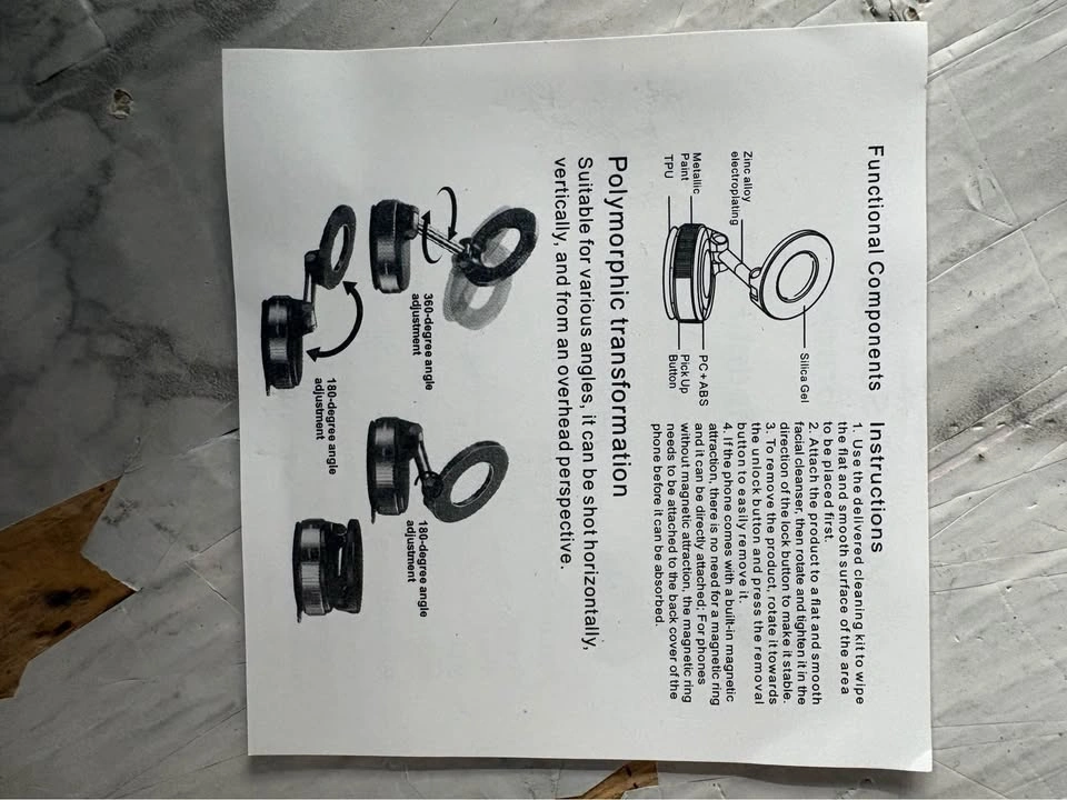 Vacuum Suction Magnetic Bracket K007 - photo 3