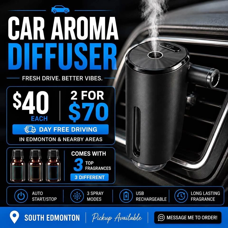 Smart Car Aroma Diffuser | $40 Each • 2 for $70