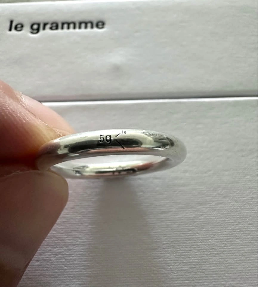 le gramme 5g bangle ring - photo 4