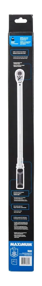 MAXIMUM 1/2" Drive Torque Wrench – Brand New - photo 3