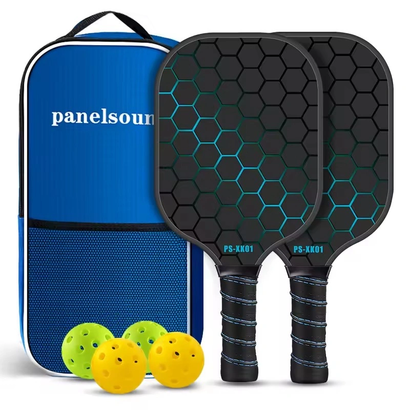 Brand New Pickleball Set – 2 Paddles + 4 Balls + Carrying Bag - photo 2