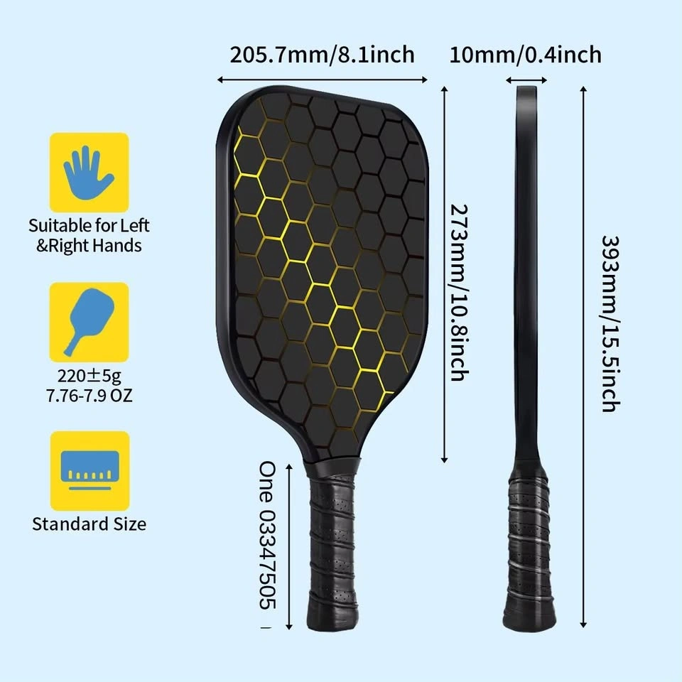 Brand New Pickleball Set – 2 Paddles + 4 Balls + Carrying Bag - photo 4
