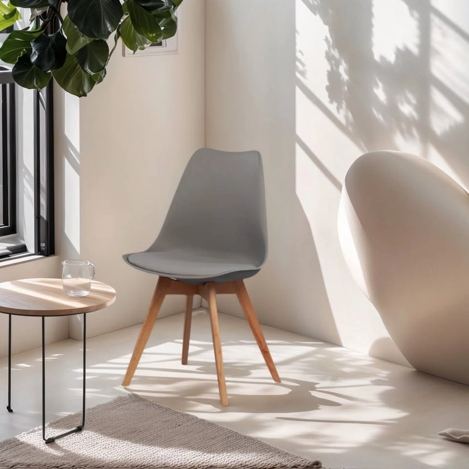 CHZ033 A2072 Modern Eames Style Chair – Nordic Minimalist Design - photo 2