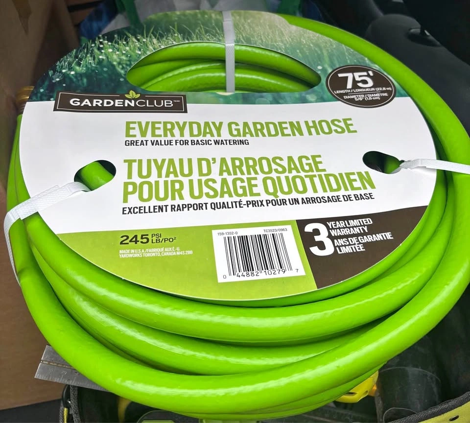 Garden Club Everyday Garden Hose, 75-ft