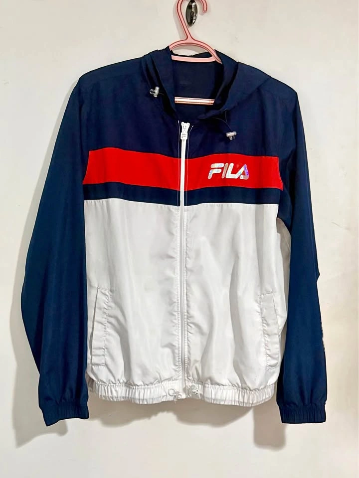 FILA Windbreaker Jacket - Large