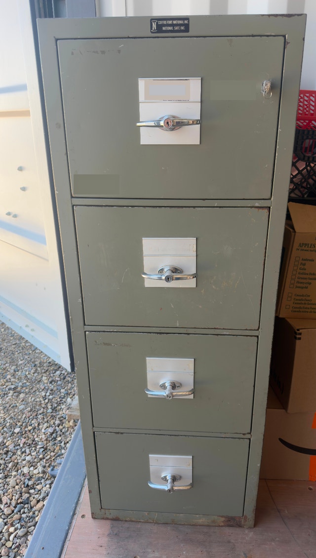 Fireproof 4 Drawer Filing Cabinet