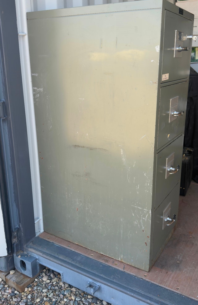 Fireproof 4 Drawer Filing Cabinet - photo 2