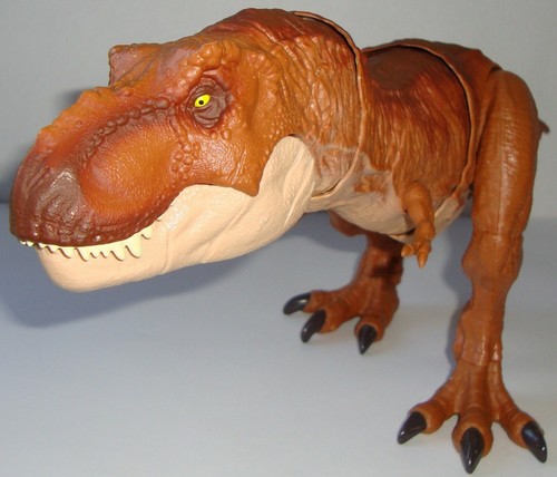 JURASSIC WORLD TYRANNOSAURUS REX T REX THRASH N THROW 22"