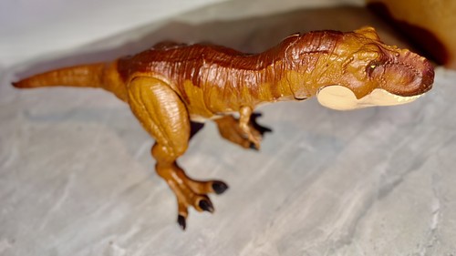 JURASSIC WORLD TYRANNOSAURUS REX T REX THRASH N THROW 22" - photo 4