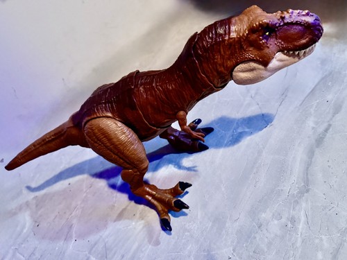 JURASSIC WORLD TYRANNOSAURUS REX T REX THRASH N THROW 22" - photo 5