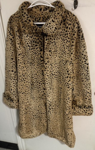 Furrocious Faux Fur by Princess Garment Ltd. Leopard Coat