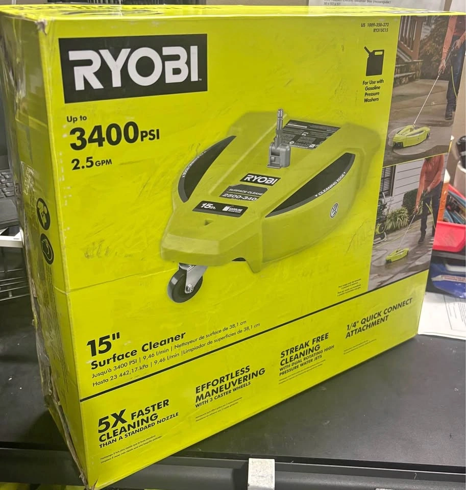RYOBI 15" Surface Cleaner