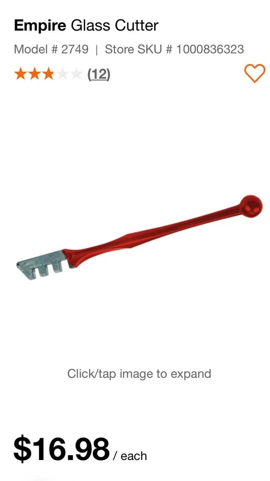 Empire Glass Cutter - photo 2