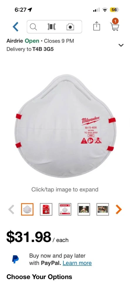 Milwaukee N95 Respirator 10 Pack - photo 3