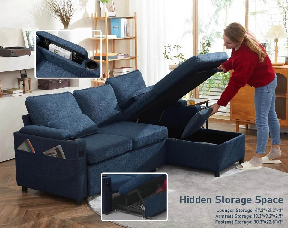 L Shaped Comfy 4 Seater Couch - photo 4