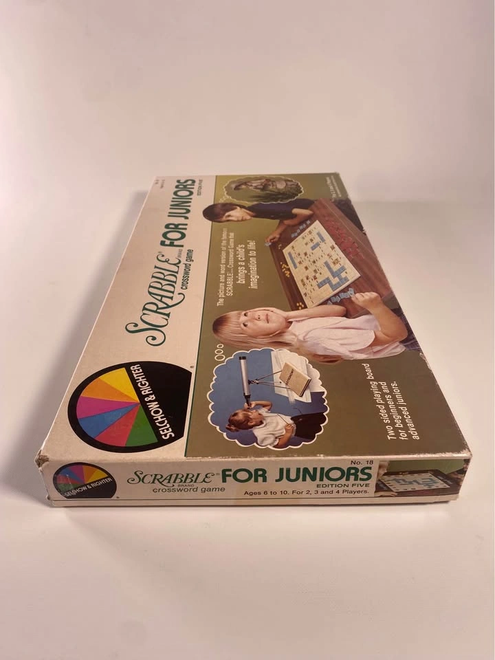 Scrabble for Juniors | 1982 Vintage Board Game - photo 3