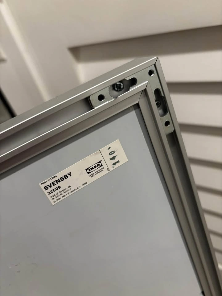 IKEA SVENSBY mirror with a silver-coloured frame - photo 4