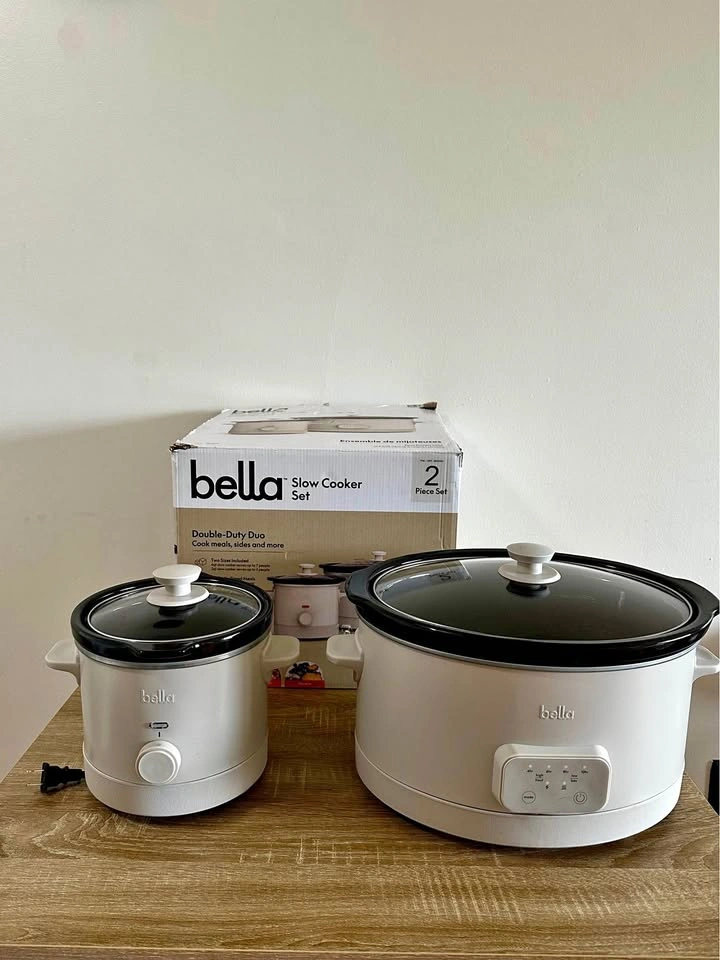 Bella Double-Duty Duo Slow Cooker Set - 2 Piece