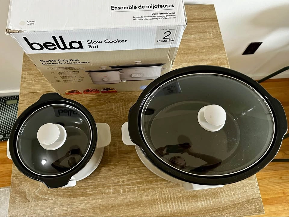 Bella Double-Duty Duo Slow Cooker Set - 2 Piece - photo 3