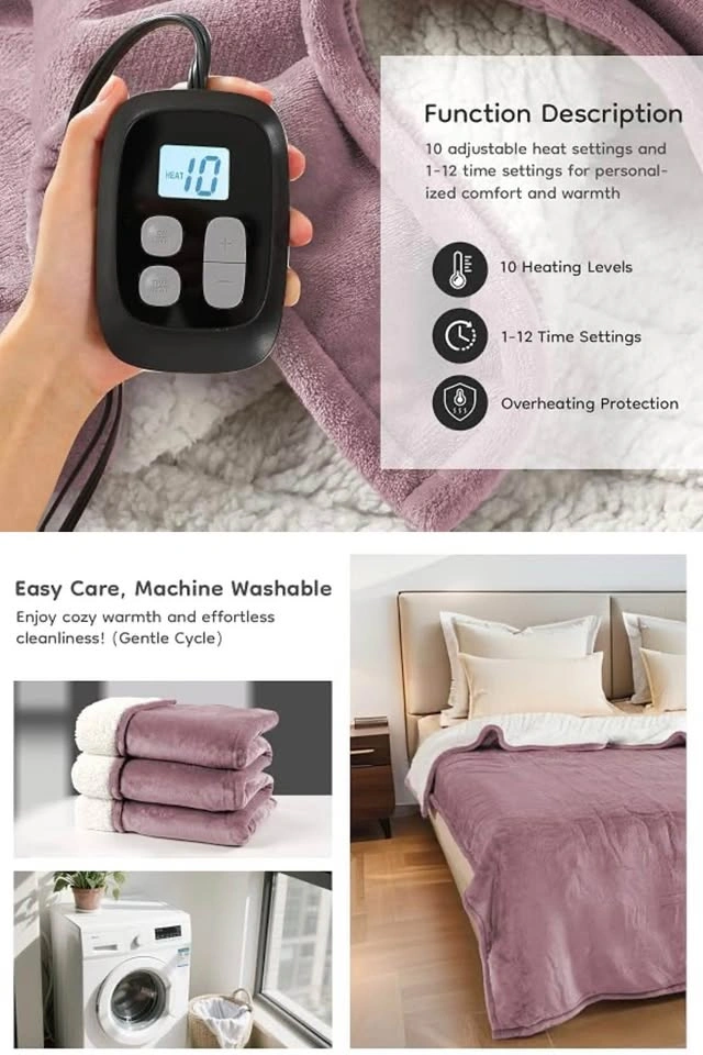 Heated electric blanket - photo 2