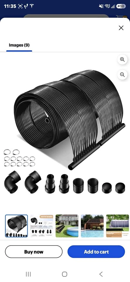 Solar Pool Heating System NP13646-6