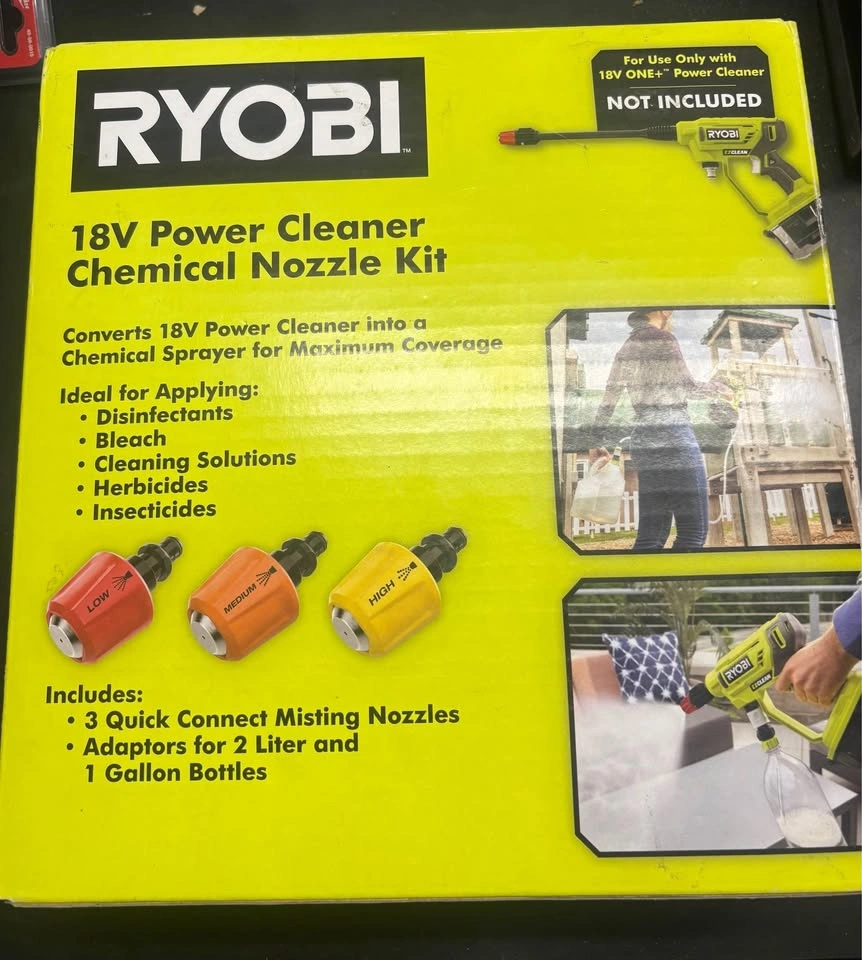 Ryobi 18V Power Cleaner Chemical Nozzle Kit - photo 2